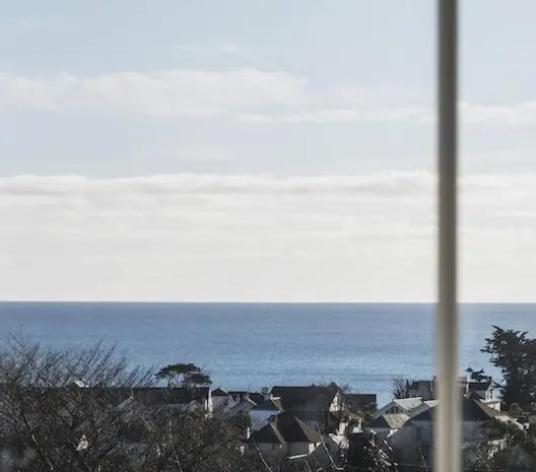 Falmouth Townhouse With Panoramic Sea View Terrace Exterior photo